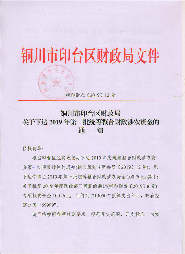 1560498553874102.jpg 铜印财农(2019)12号关于下达2019年第一批统筹整合财政涉农资金的通知1.jpg