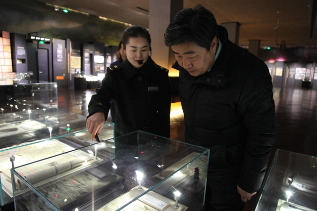 红旗渠干部学院常务副院长、林州市委常委、组织部部长周翔一行参观照金纪念馆