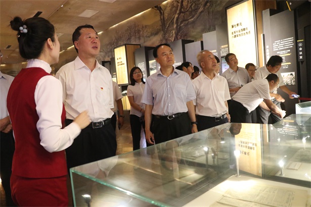 榆林市人大常委会机关到照金纪念馆开展主题党日活动